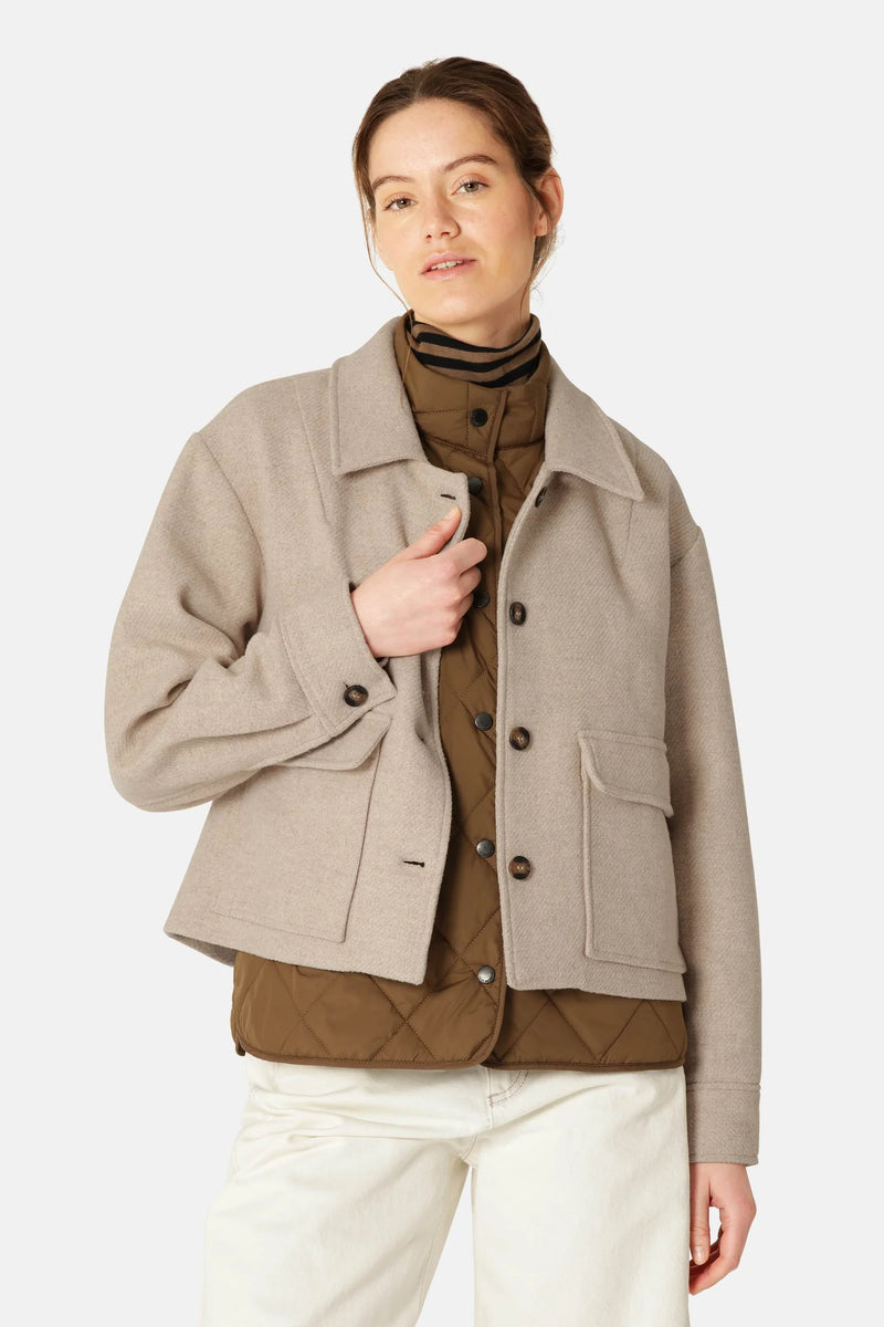 Short Buttoned Jacket