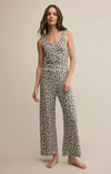 Luxe Leopard Pant - Champagne