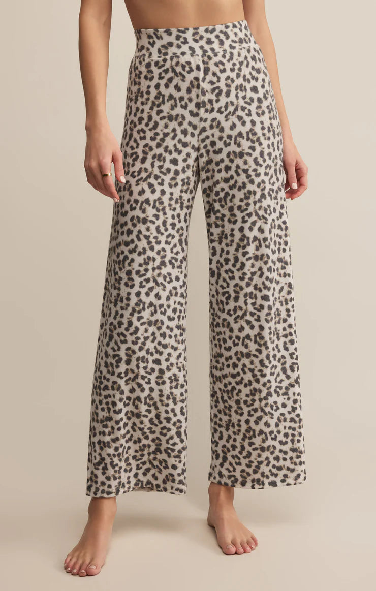 Luxe Leopard Pant - Champagne