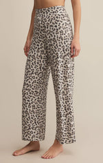 Luxe Leopard Pant - Champagne