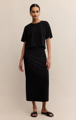 On The Go Tee - True Black