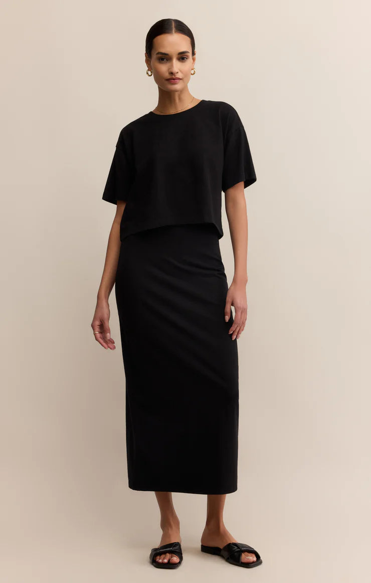 On The Go Tee - True Black