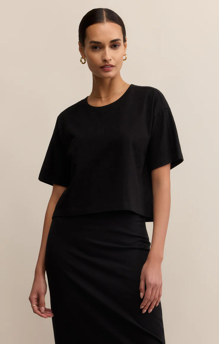 On The Go Tee - True Black