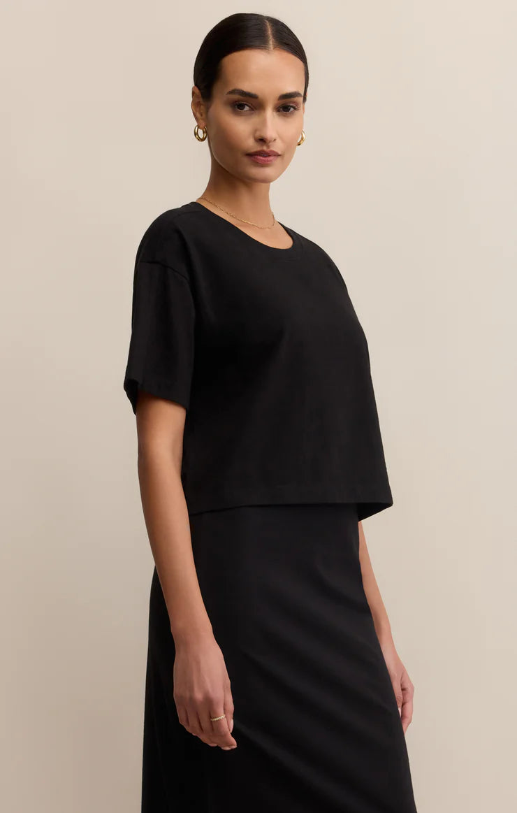 On The Go Tee - True Black