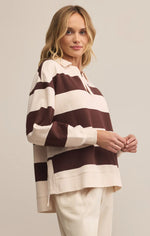 Rugby Brushed Fleece Henley