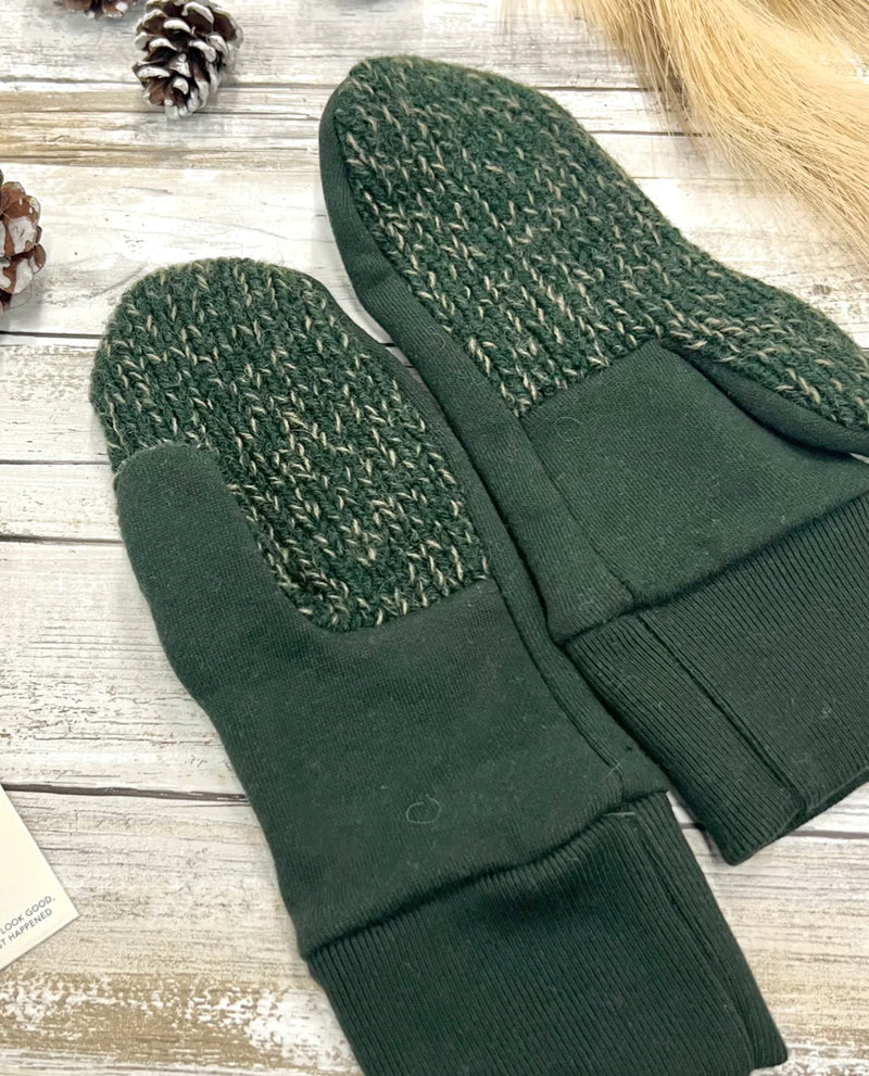 Ariel Mitts with Upcycled Wool