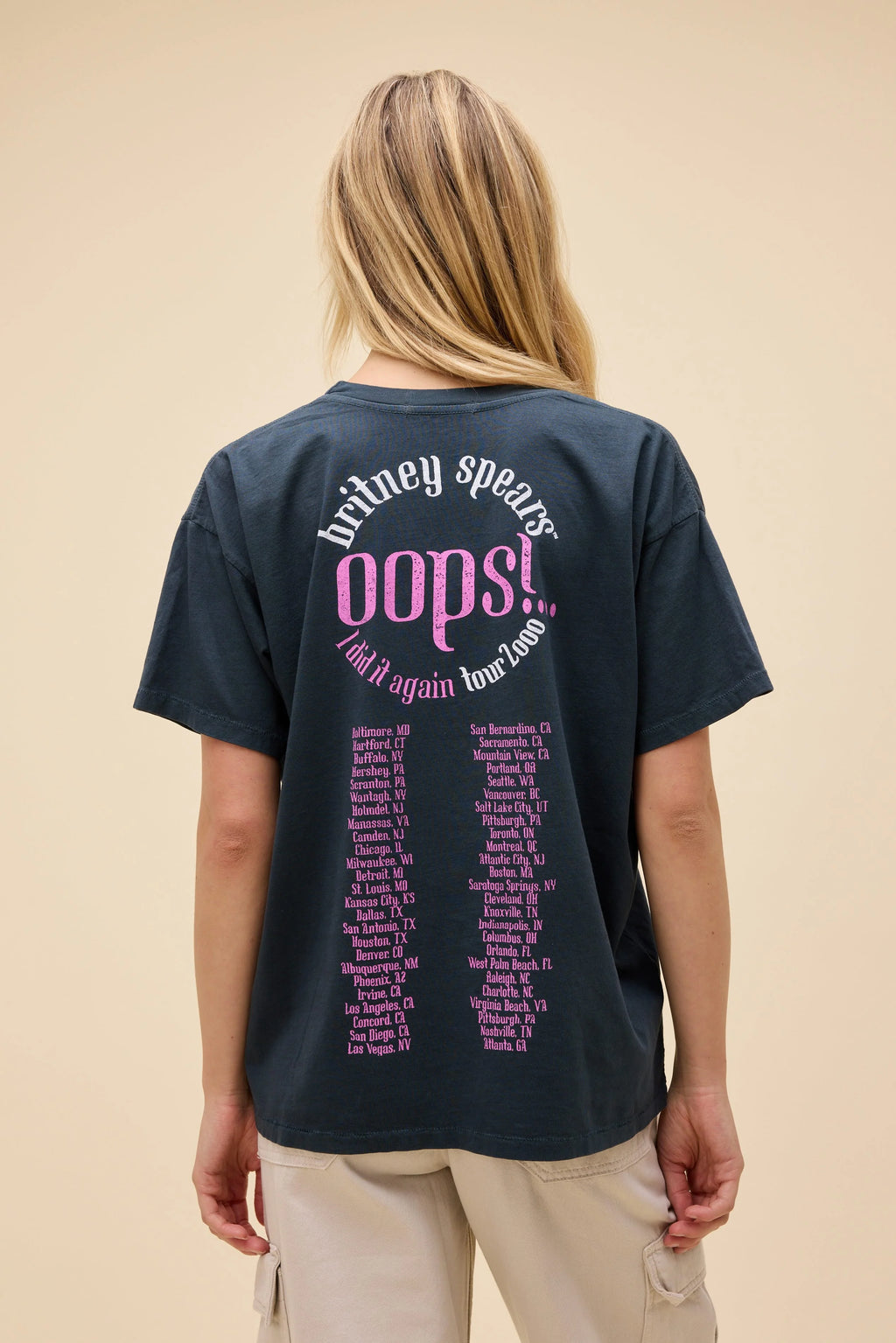 Britney Spears-Oops I Did it Again Merch Tee