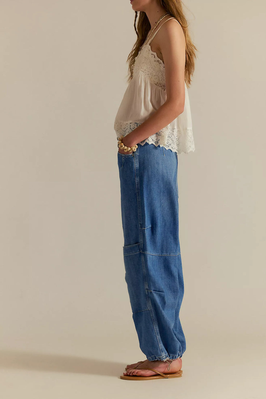 Logan Cinched Cargo Jean