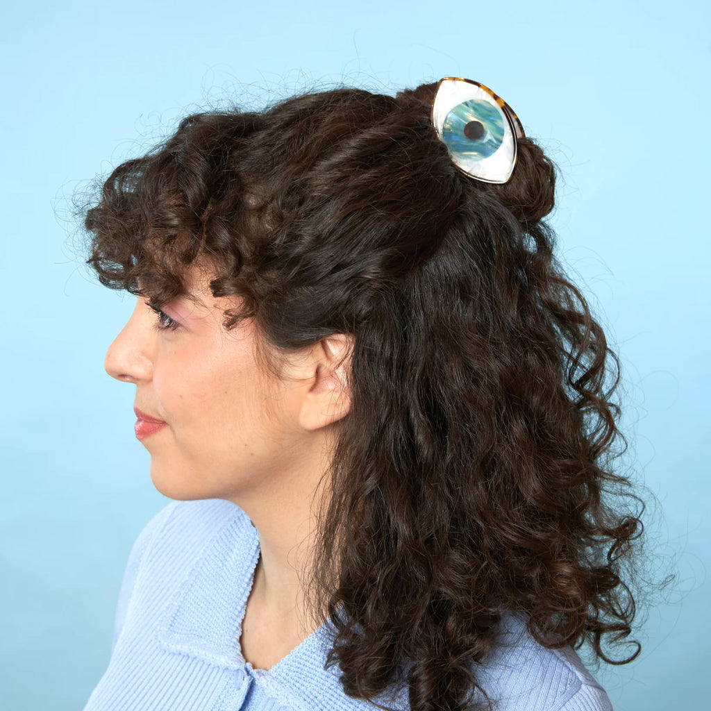 Blue Eye Claw Clip
