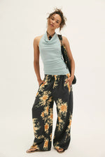 Days End Printed Linen Pant