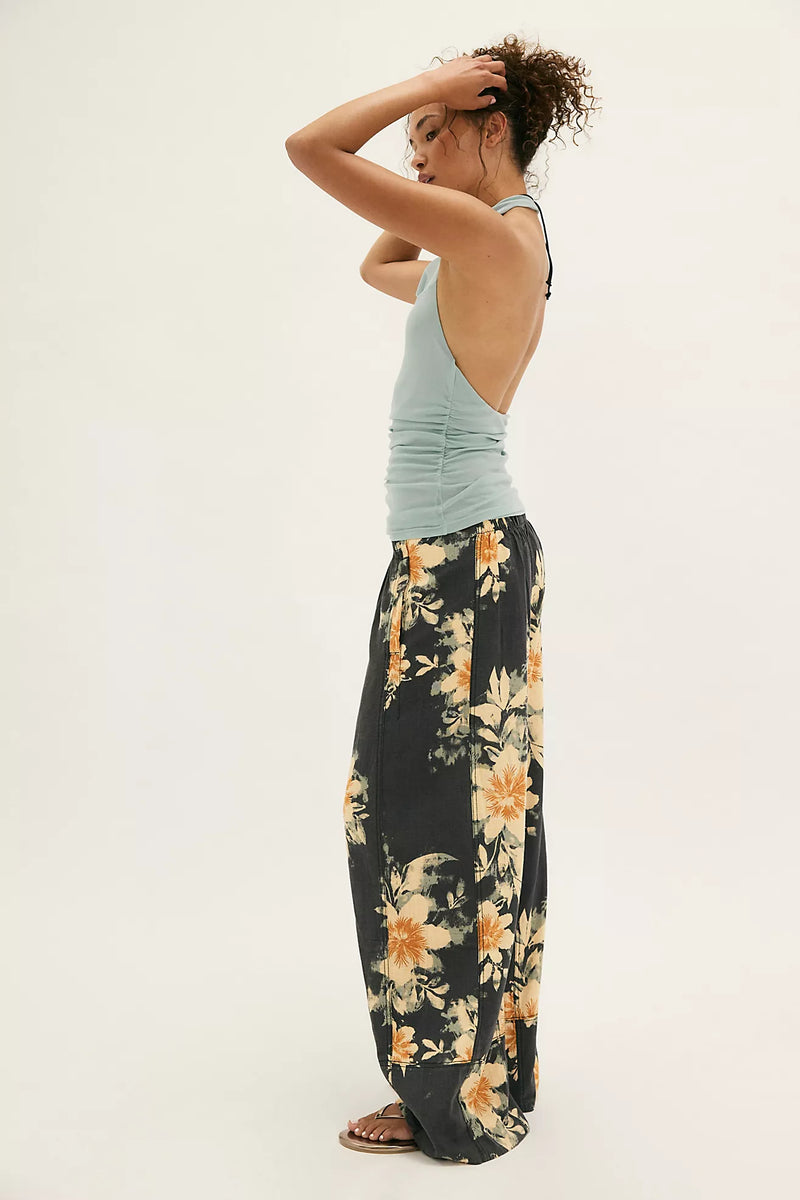 Days End Printed Linen Pant