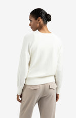Deep V-Neck and Sleeveless Top Set