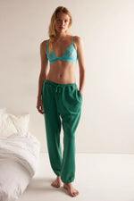 Slow It Down Jogger - Rainforest Green