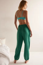 Slow It Down Jogger - Rainforest Green