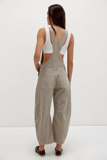 Good Luck Barrel Overalls - Cobblestone