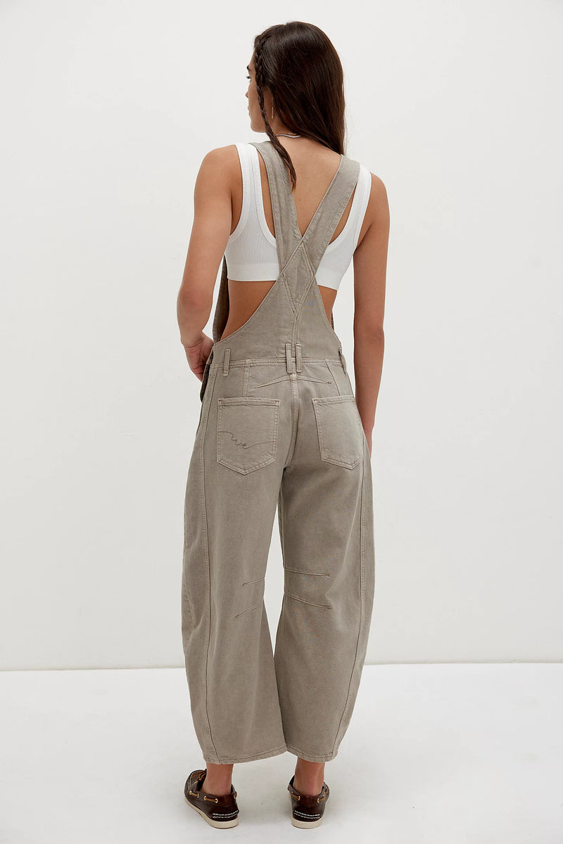 Good Luck Barrel Overalls - Cobblestone