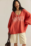Venice V Neck Graphic