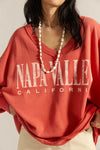 Venice V Neck Graphic