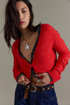 School Girl Cardi - Cherry Pop