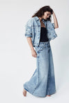 Come As You Are Denim Maxi Skirt