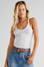 Rori Leather Belt - Cognac
