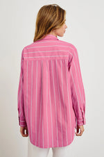 Elsa Button Up-Hibiscus