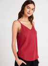 Frayed Cami - Ruby Red