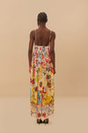 Garden Terrace Pink Maxi Dress