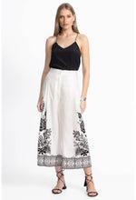 Ezra Pleated Linen Culotte