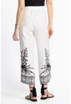 Ezra Pleated Linen Culotte