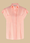 Lana Blouse-Papaya Punch