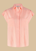 Lana Blouse-Papaya Punch