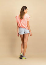 Lana Blouse-Papaya Punch