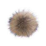 Apres Hat - Black / Raccoon Natural XL Pom