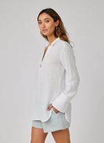 Tie Neck Tunic - White