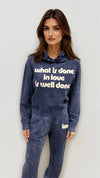 What Is Done Sweatpants-Indigo