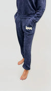 What Is Done Sweatpants-Indigo