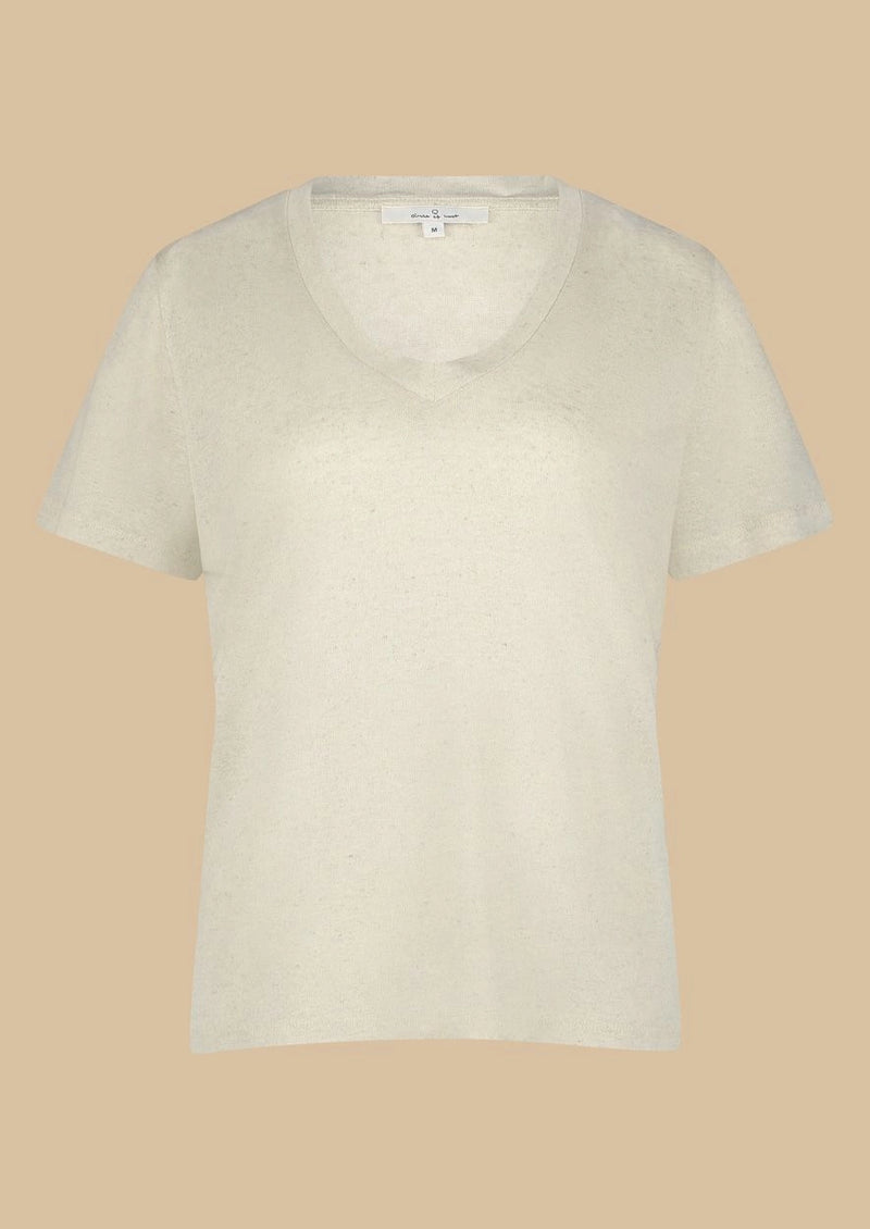 Mila Tee-Natural Melange