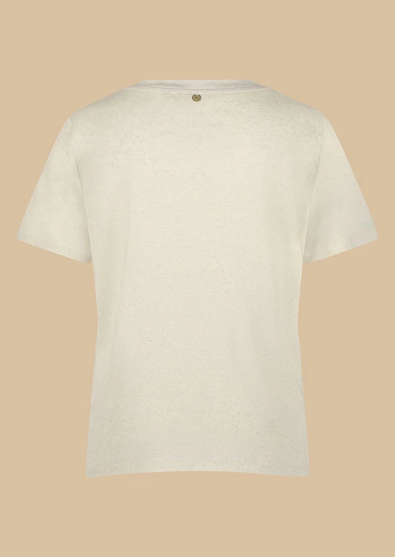 Mila Tee-Natural Melange