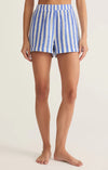 Morning Stripe Boxer-Blue/White