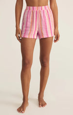 Morning Stripe Boxer-Pink/Multi