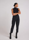 Nico Clean Waist Slouchy Trouser - Black