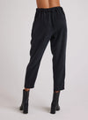 Nico Clean Waist Slouchy Trouser - Black