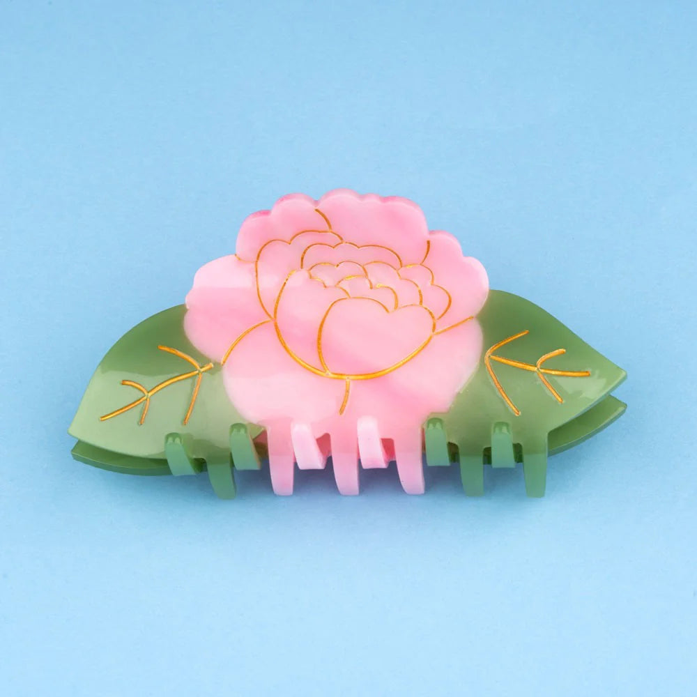 Peony Claw Clip