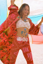 Libertine Reversible Robe-Cayenne