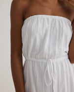 Ruffle Hem Midi Dress