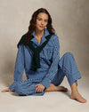 Long Sleeve Poplin Pajama Set