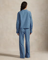 Long Sleeve Poplin Pajama Set