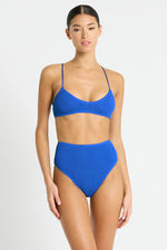 Selena Crop-Cobalt