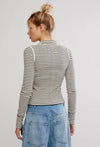 Lake Henley Stripe-Tea Combo